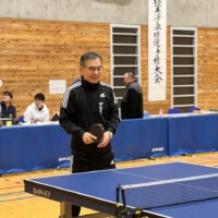 軽井沢卓球選手権での交流 軽井沢卓球選手権での交流