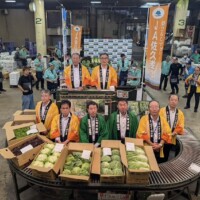 JA佐久浅間とともに京都青果市場へトップセールス JA佐久浅間とともに京都青果市場へトップセールス